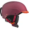 Casque De Ski Cébé Contest Visor Matt Metal Burgundy Taille 56/58cm Réglable
