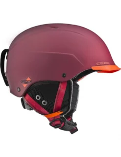Casque De Ski Cébé Contest Visor Matt Metal Burgundy Taille 56/58cm Réglable