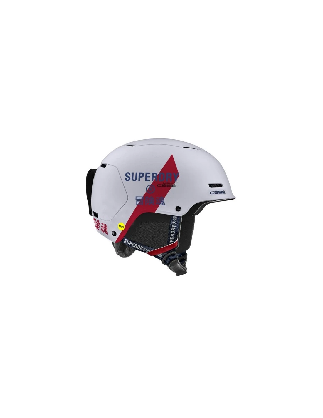Casque De Ski Cebe Pow Mips White Taille 54/56cm Réglable