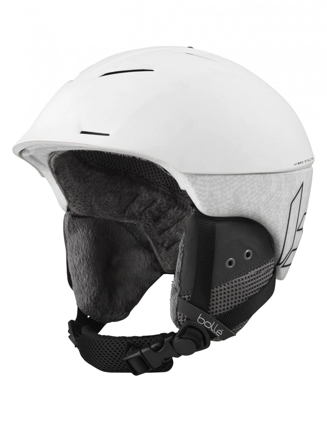 Casque De Ski Neuf Bollé Synergy White Matte Taille 58/61cm Réglable