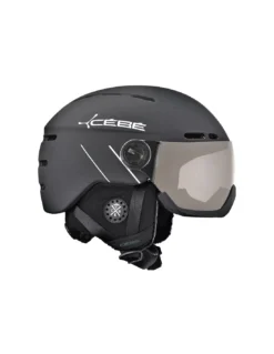 Casque De Ski Neuf Cébé Fireball Matt White Black Line S3 Taille 54/56cm
