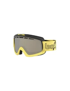 Masque De Ski Bolle Nova II Matte Black Et Yellow Gradient Cat3