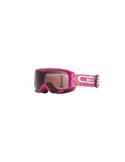 Masque De Ski Neuf Cébé Bionic Mat Rose Junior Catégorie 2 Tout Temps