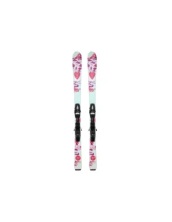 Ski Wedze Starliner Fleur Kid Junior + Fix