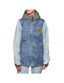 Veste De Snow Femme DC DCLA Bleu Taille S, M, L